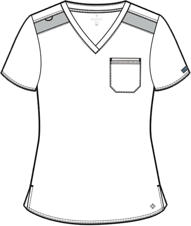 Thumbnail 5 de Med Couture MC7448 V-Neck Scrub Top