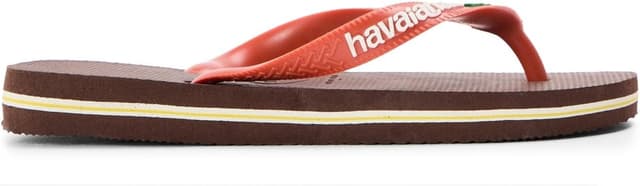 Detalle de Havaianas Brasil Logo : tongs iconiques confortables, semelle antidérapante, unisexe