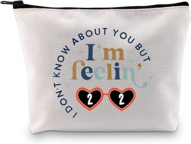 Detalle de I'm Feeling 22 Makeup Bag 22 Birthday Gift