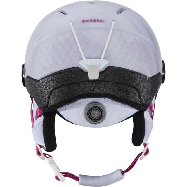 Detalle 2 de Casco de esquí infantil Rossignol Whoopee Visor IMPACTS con visor integrado