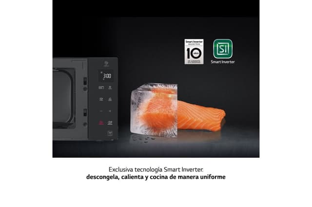 Detalle de LG MH7235GPS Microondas Smart Inverter 32 L, 1.200 W