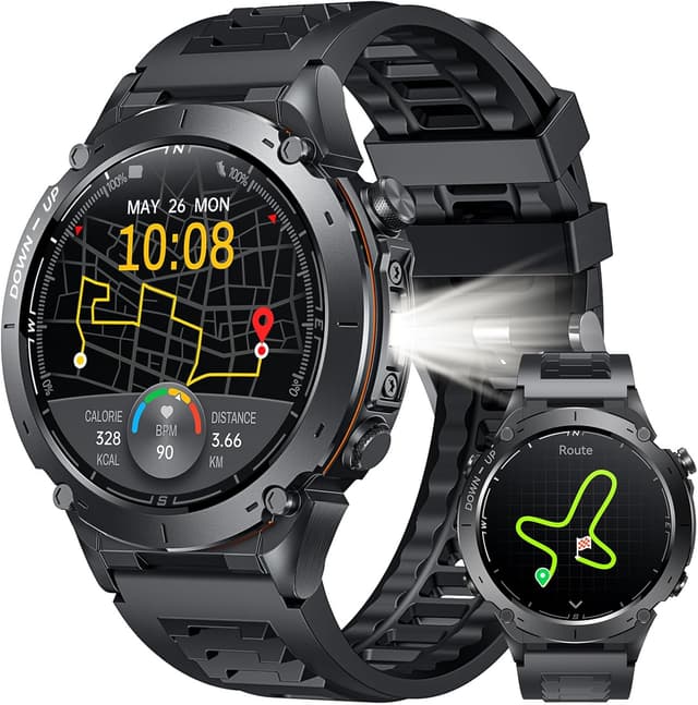 Imagen de Smartwatch Reloj Inteligente Hombre 1.43" AMOLED 730mAh en OfertitasTOP