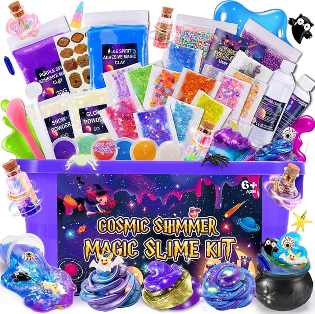 Imagen de Hapikids Slime Kit Lavoretti Creativi 77 pezzi en OfertitasTOP