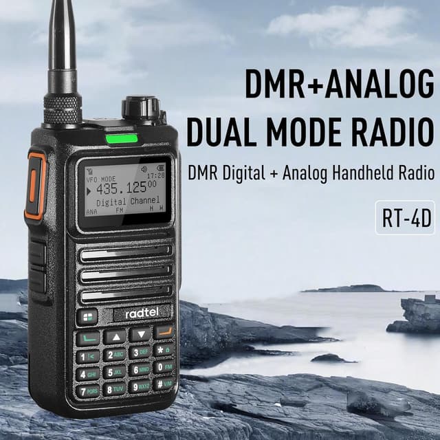 Detalle de Radtel RT-4D DMR radio, 1024 canali
