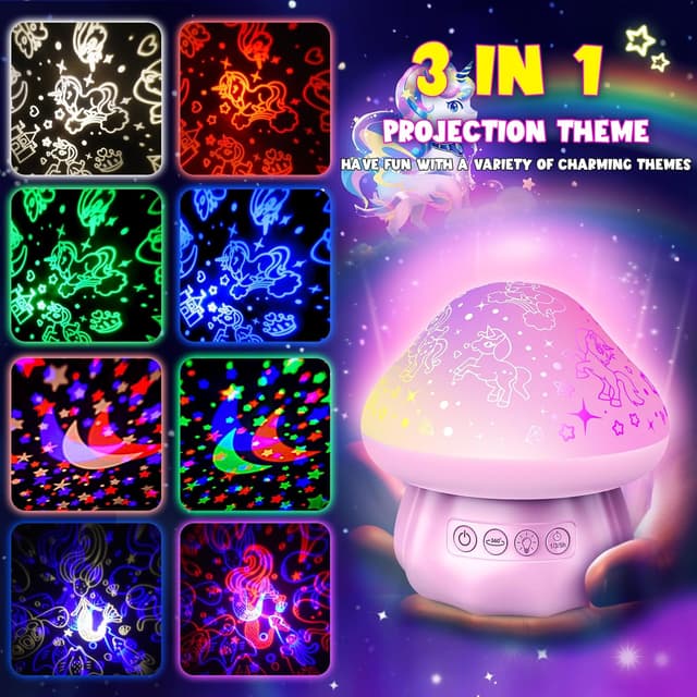 Thumbnail 5 de Hapikids Baby Night Light Projector 360°