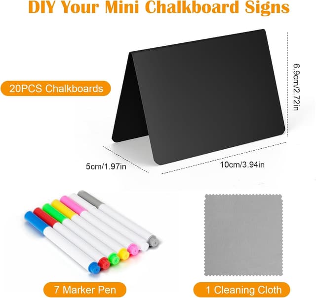 Thumbnail 1 de VINATO 20 Tavolette Scrittura PVC 7 Pennarelli