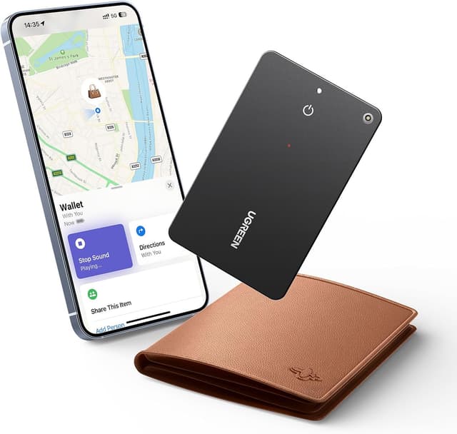 Detalle de UGREEN FineTrack Slim Wallet Tracker Card 1yr