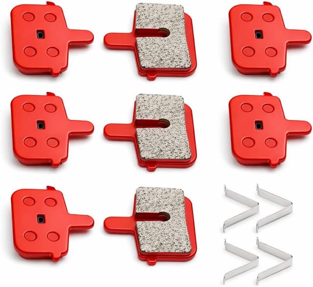 Detalle de 8pc Resin Semi-Metal Mountain Bike Disc Brake Pads, 29.5 x 30mm