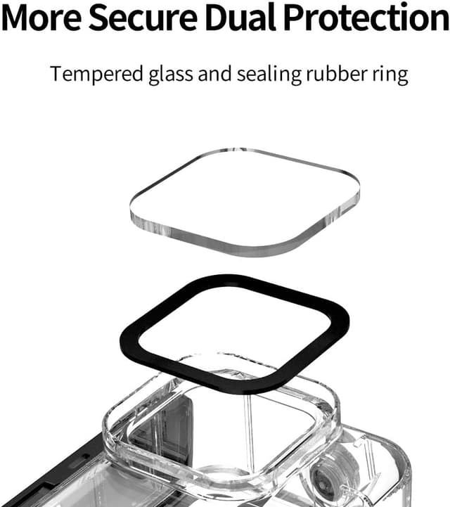 Thumbnail 6 de TELESIN Waterproof Housing for GoPro Hero 11/10/9