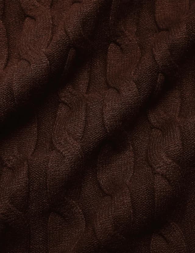 Detalle de COOFANDY maglione da uomo a collo alto a maniche lunghe in maglia fine slim basic