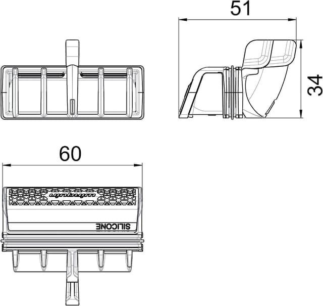 Thumbnail 6 de Wirquin 30723382 - Membrana Slim+ con Filtro de Pelo para Ducha