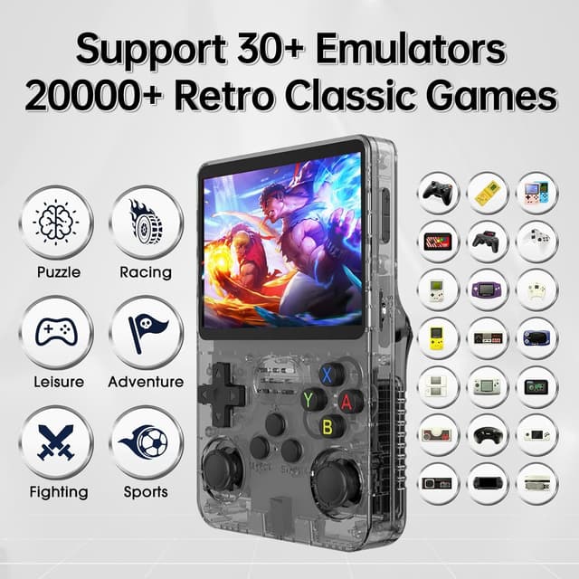 Thumbnail 1 de Febotak R36S 128GB retro handheld console