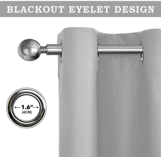 Thumbnail 5 de Aspire Homeware Blackout Curtains 46x54 Inch