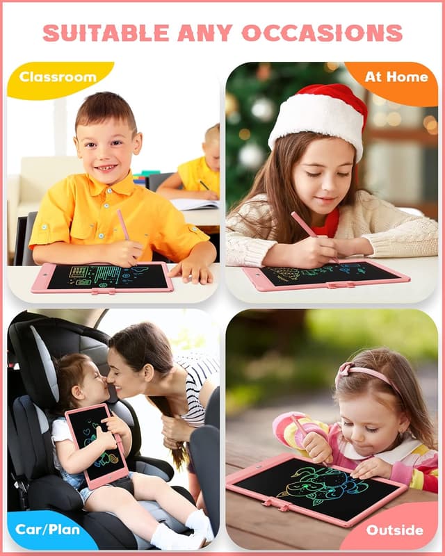 Thumbnail 4 de Bravokids 10-Inch LCD Writing Tablet for Kids 🖍