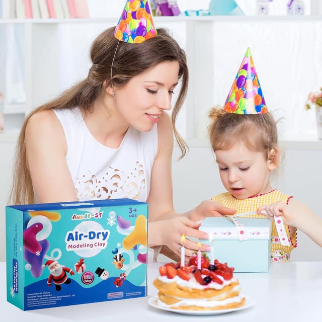 Thumbnail 5 de Air dry clay for kids 102 colours