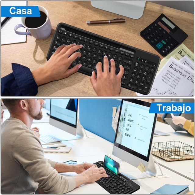 Thumbnail 7 de Cimetech Teclado Inalámbrico Bluetooth Multi-Dispositivo para Todos