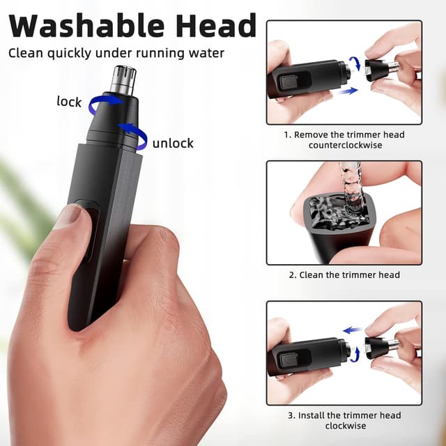 Thumbnail 5 de Nose Hair Trimmer Rechargeable with LED Light