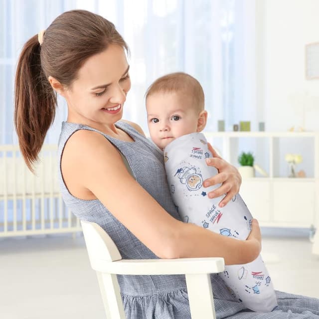 Thumbnail 6 de Vicloon Wickel-Decke 0-3 Monate im 2er Pack