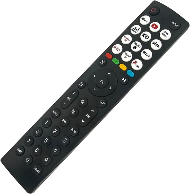 Thumbnail 6 de VINABTY Replacement Remote Control for Hisense Smart TVs (2×AAA, for listed 43/40/32/50/55 models)