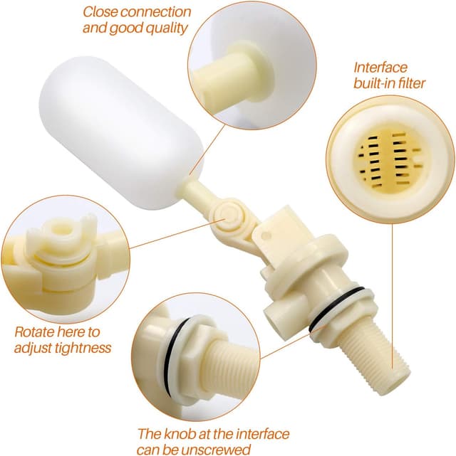 Thumbnail 3 de MasXirch 1/2 Inch Float Ball Valve