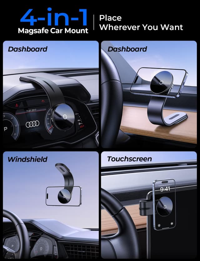 Thumbnail 1 de Support MagSafe Voiture 4-en-1