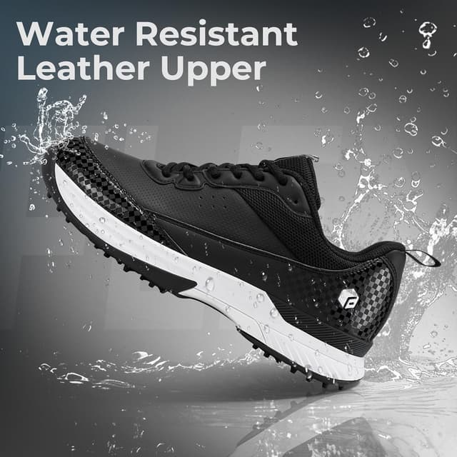 Thumbnail 6 de FitVille Extra Wide Spiked Golf Shoes