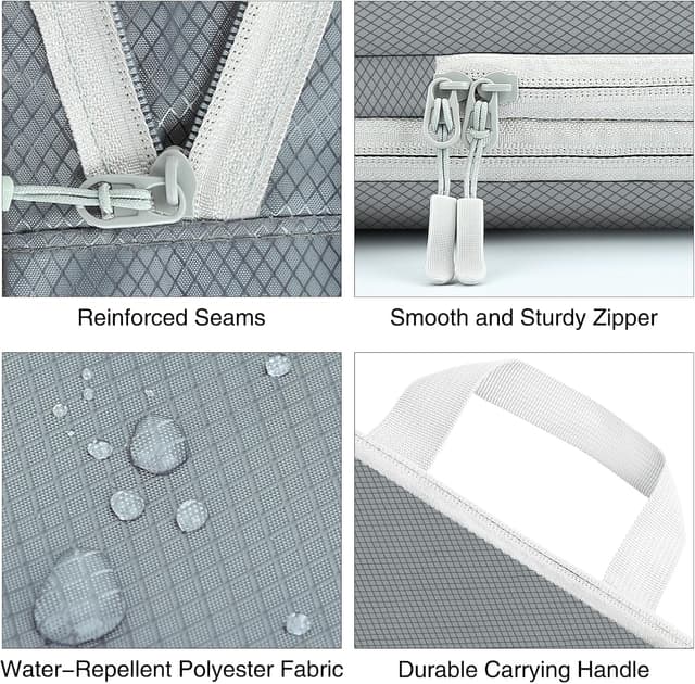 Detalle 2 de Compression packing cubes, 5 pack organisers