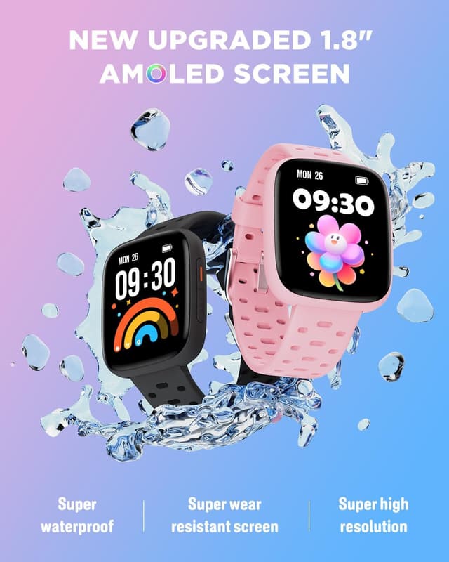 Detalle de BIGGERFIVE BRAVE 3 kids smart watch 1.8