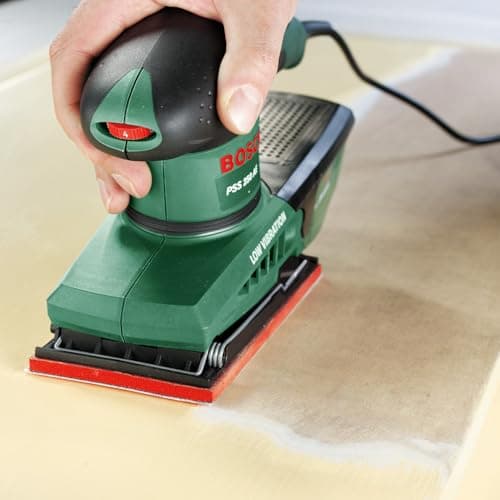 Detalle 1 de Bosch PSS 250 AE lijadora 250 W en maletín 🛠