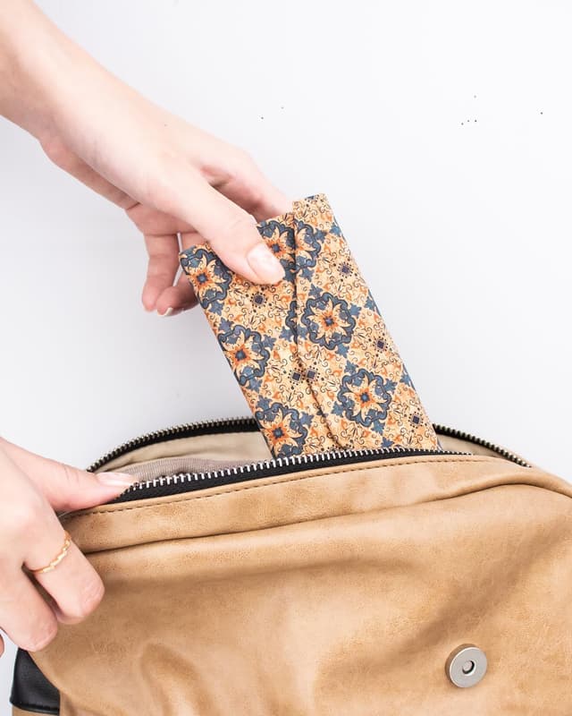 Thumbnail 5 de Boshiho Brillenetui veganes Korkformat 16×7×6 cm