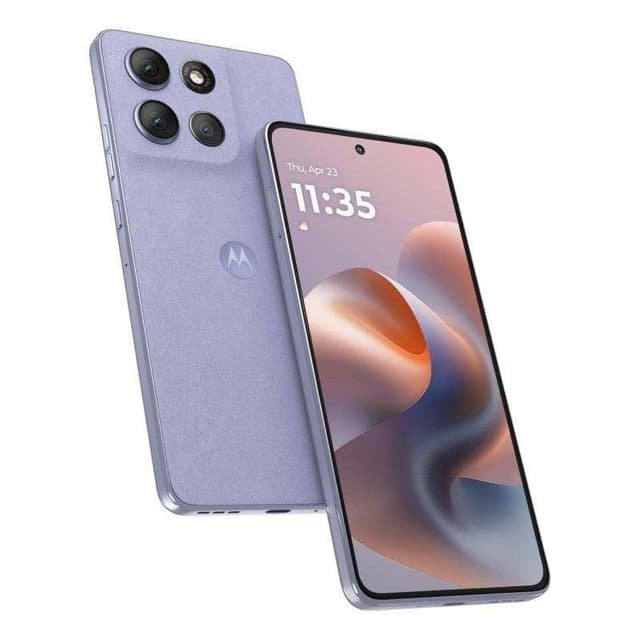 Detalle de Motorola Moto G86 Power 5G 12GB/256GB 6,67" Lila: móvil resistente y pensado para aguantar el día