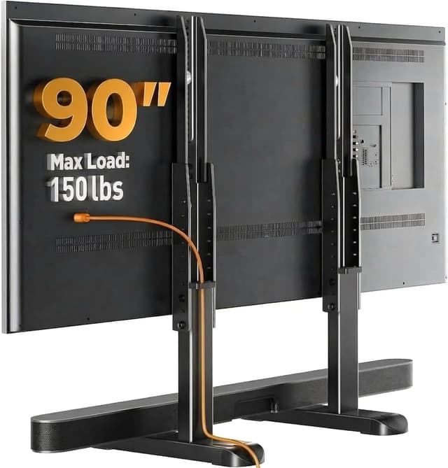 Detalle de Perlegear PGTVS20 Universal TV Stand Legs 132 lbs