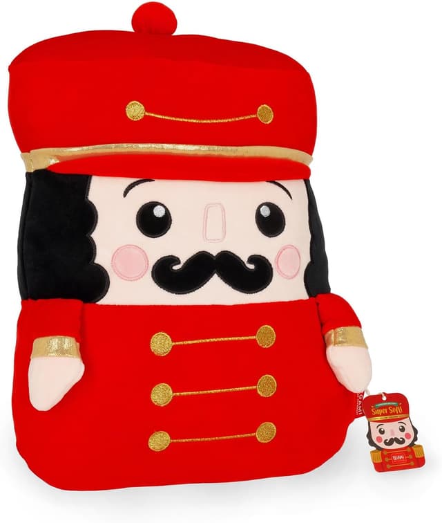Detalle 2 de Legami Cuscino Super Soft! Nutcracker, 27x43 cm