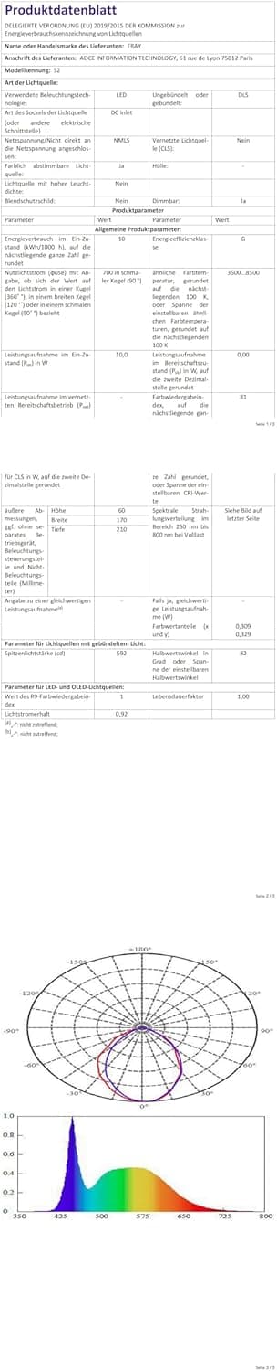 Thumbnail 6 de ERAY 150W Foco LED Recargable 15000mAh