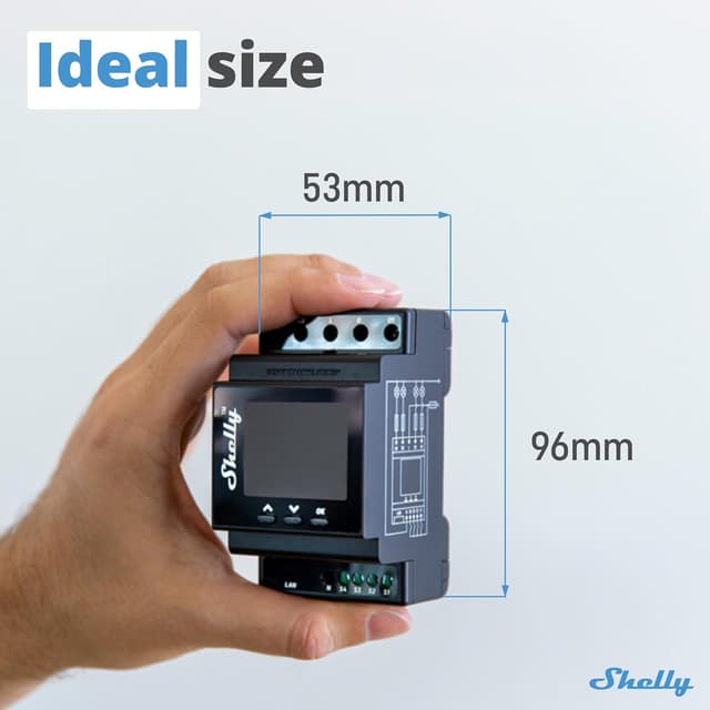 Thumbnail 5 de Shelly Pro 4PM Interruttore Intelligente 4Canali