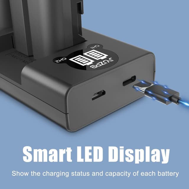 Thumbnail 3 de JYJZPB NP-F550 Battery 2900mAh 2-Pack