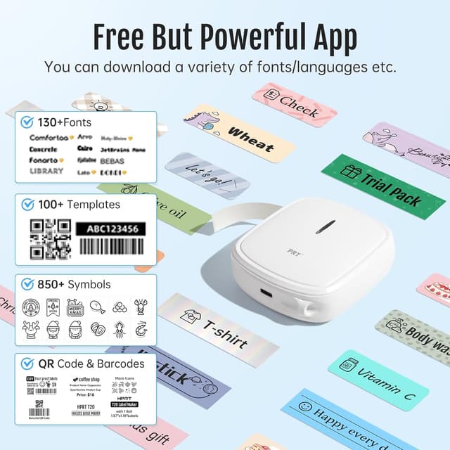 Thumbnail 2 de PRT Mini Etichettatrice Portatile 84x87x29 mm