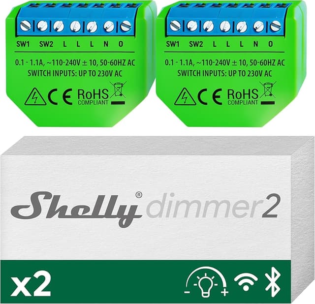Imagen de Shelly Dimmer 2 atenuador WLAN con medición de consumo 🎛 en OfertitasTOP