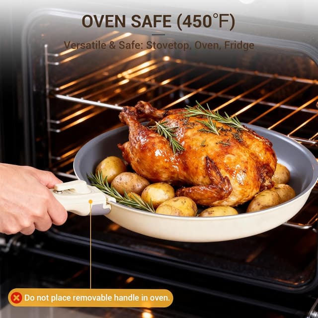 Thumbnail 6 de Ammeloo Ceramic Cookware Set, 18-Piece