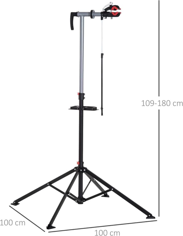 Thumbnail 6 de HOMCOM Soporte reparación bicicletas 109-180 cm