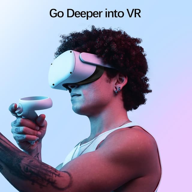 Detalle 2 de Meta Quest 2 Face Cushion Pad PU Leather Replacement