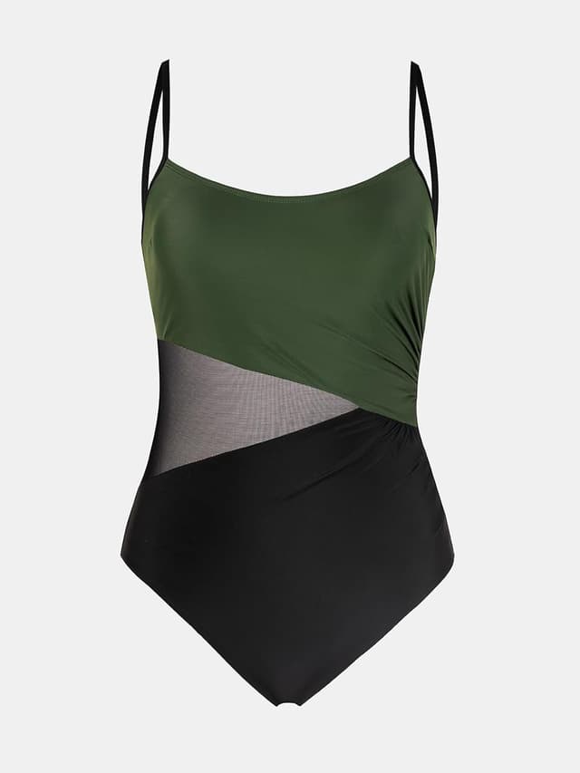 Thumbnail 4 de CUPSHE Maillot une pièce Col rond Découpe dos