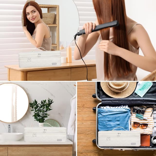 Thumbnail 5 de TWOOKTY Double-Layer Travel Carrying Case 40x14x15cm