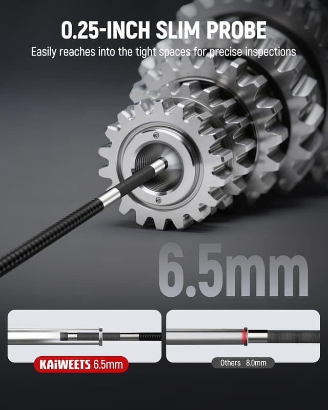 Thumbnail 4 de KAIWEETS Inspection Camera 4.3" 1080P