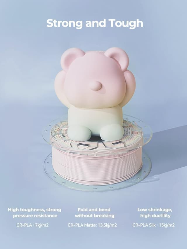 Detalle de Creality Rainbow PLA filament 1.75mm