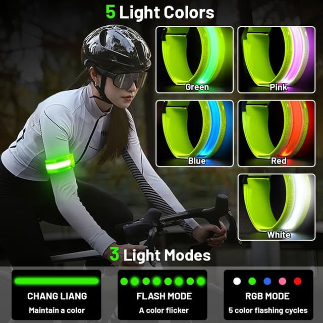 Detalle de Flintronic Brassards lumineux LED