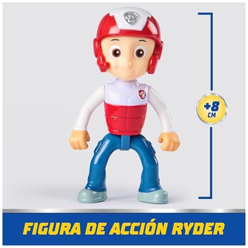 Detalle de Paw Patrol Patrulla Canina Quad de Rescate de Ryder y figura juguete