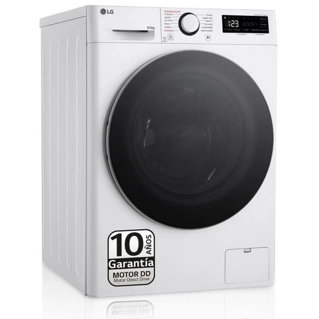 Detalle 2 de LG F2DR5S09A1W lavasecadora 9 kg💦