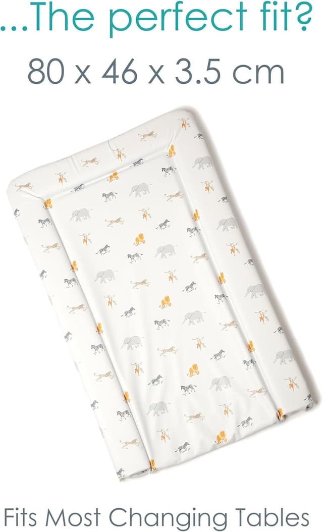 Detalle 2 de Clair de Lune Jungle Dreams Essentials Changing Mat (80 x 50 x 3cm)
