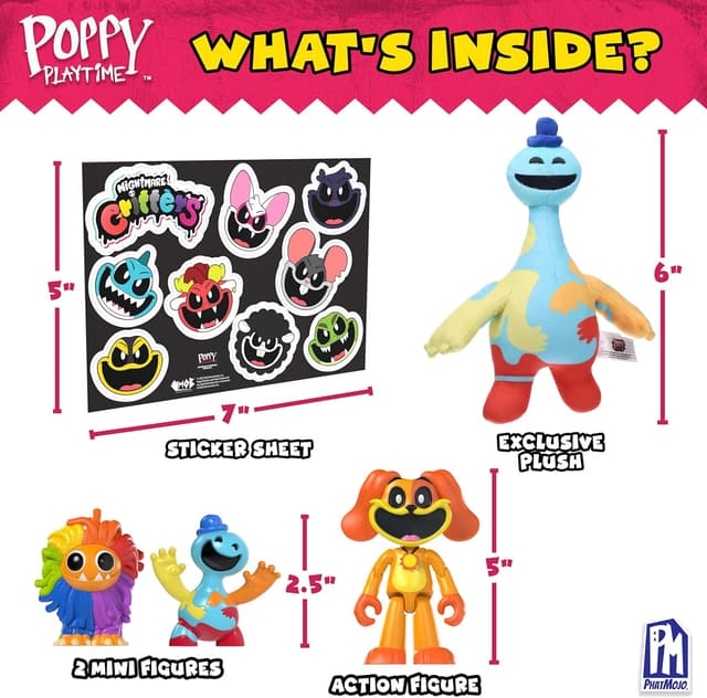 Detalle 2 de Poppy Playtime – Doey Collector Bundle (6 articoli) PhatMojo